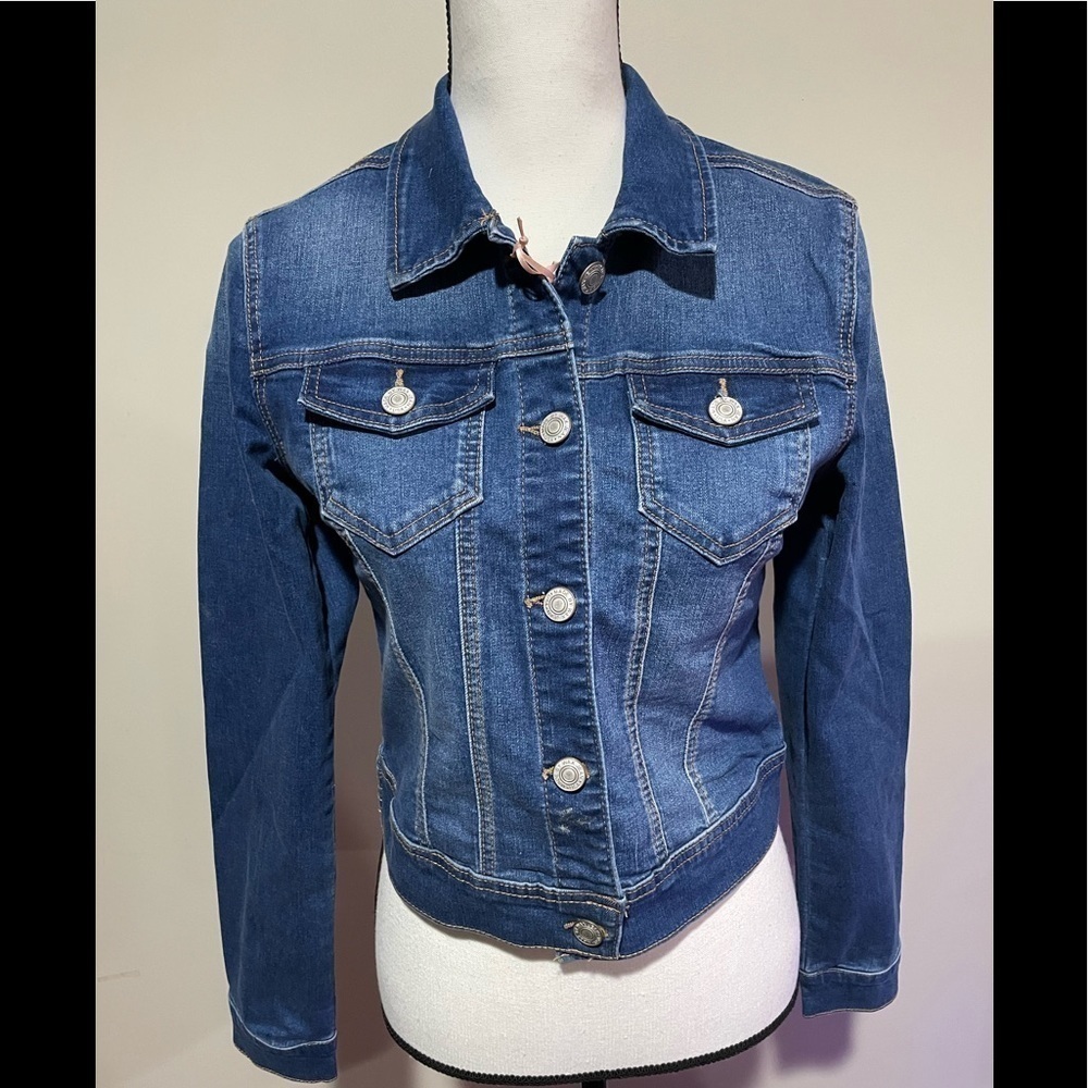 Wax denim jacket